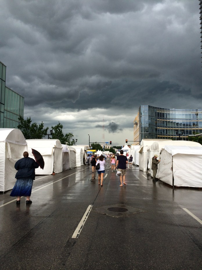 Looked like this all weekend in Des Moines